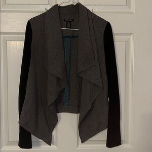Stoosh Gray Knit Cardigan